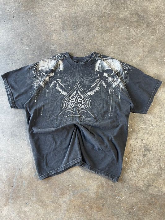 00’s Black Anchor Blue Shirt XL