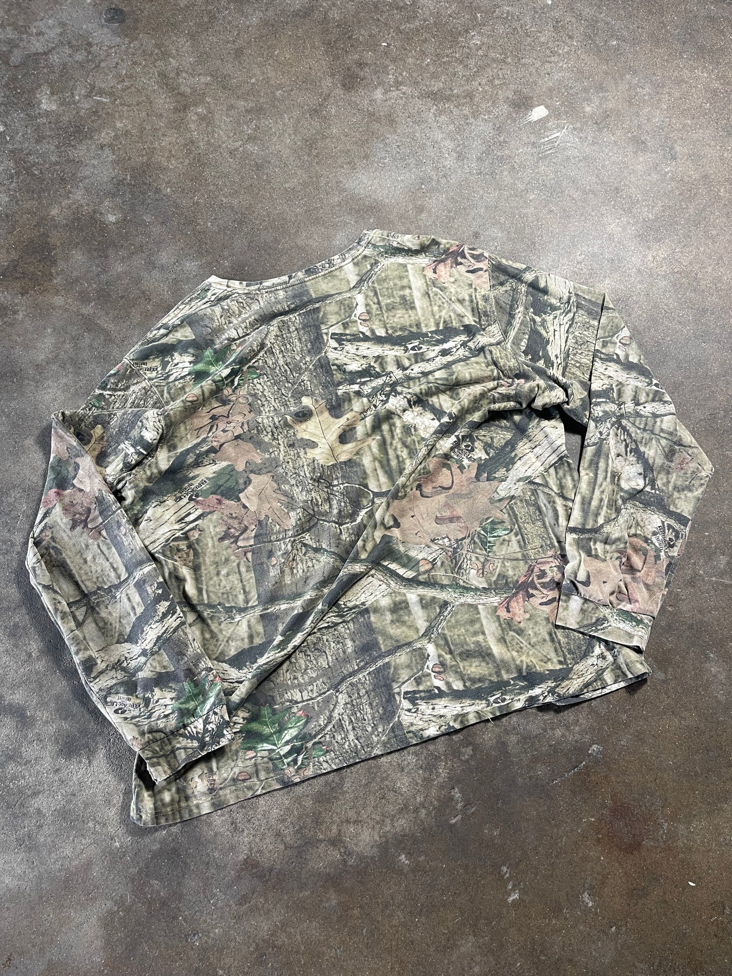 Long Sleeve Camo Shirt XL