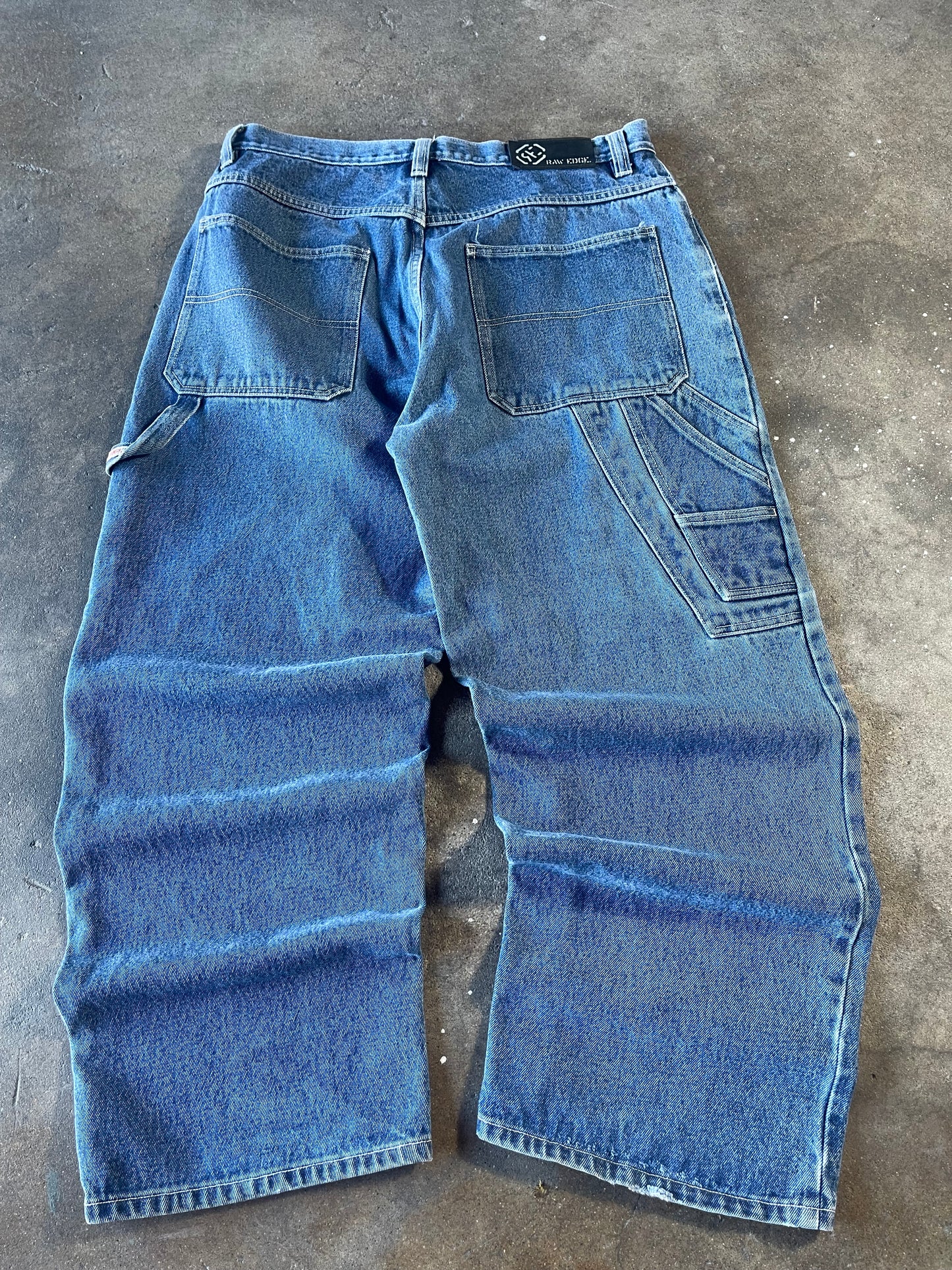 00’s Raw Edge Baggy Jeans 36x30