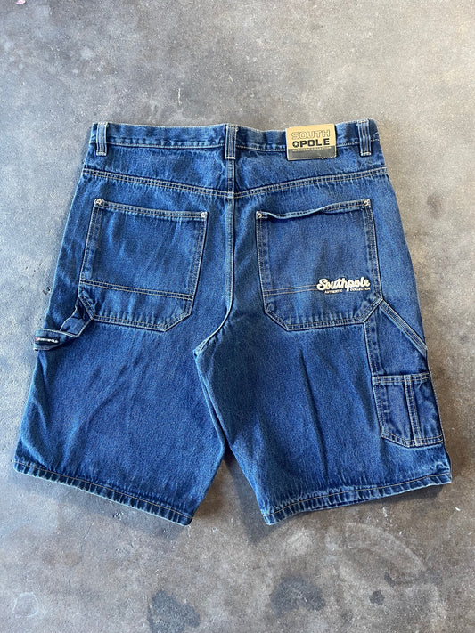 Baggy Blue Cargo Southpole Jorts 40