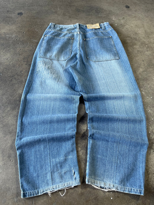 00’s Baggy Light Southpole Jeans 32x30