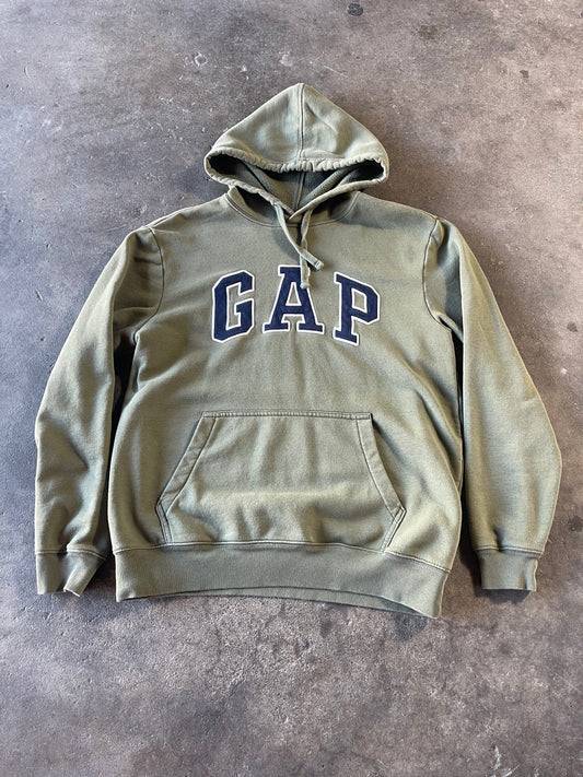 Olive Green Gap Hoodie Small