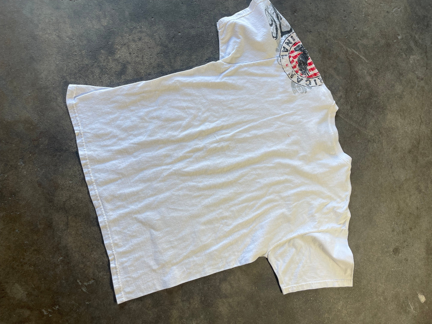 00’s White Inflicted Shirt XL