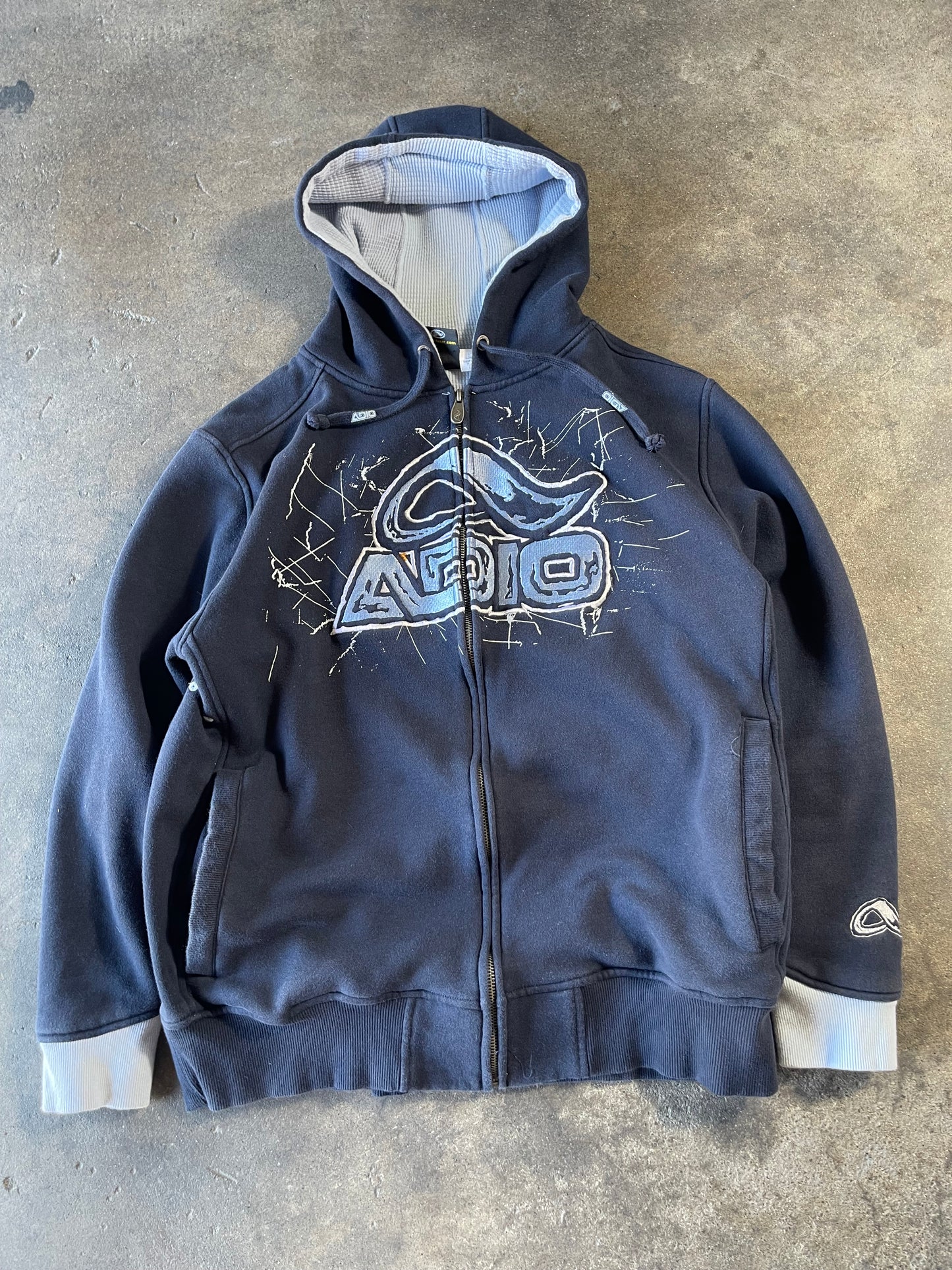 Vintage Rare Adio Zip Up Medium