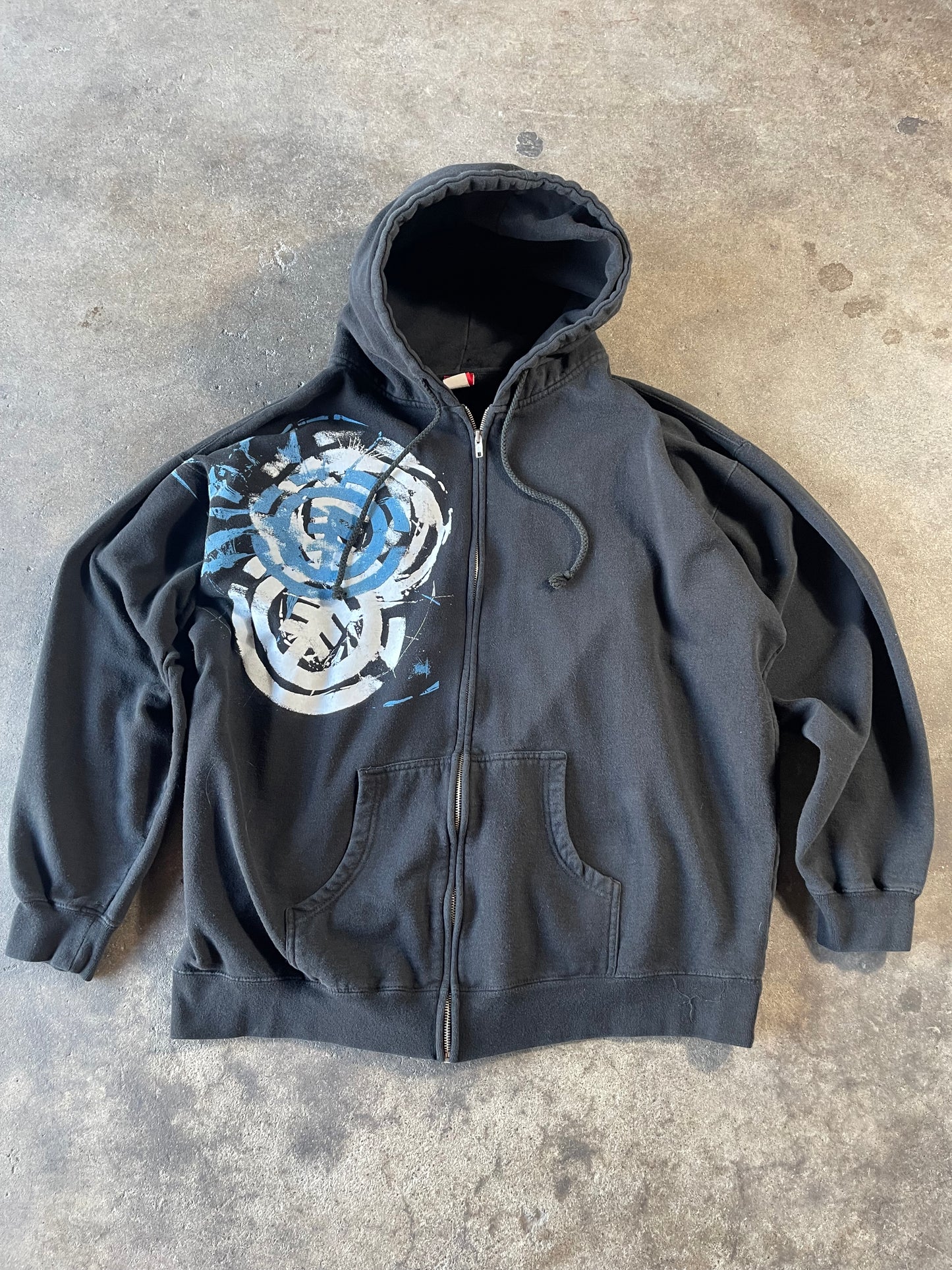 Black Element Zip Up 2XL