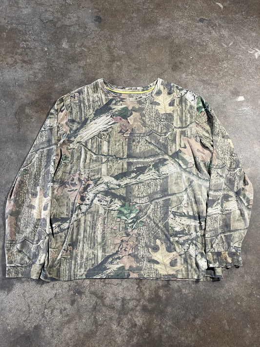 Long Sleeve Camo Shirt XL