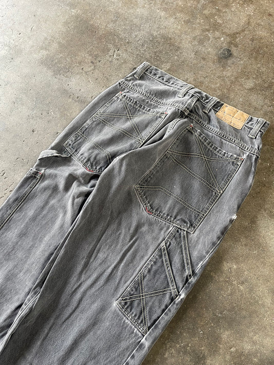 Gray Sideout Carpenter Jeans 32x32