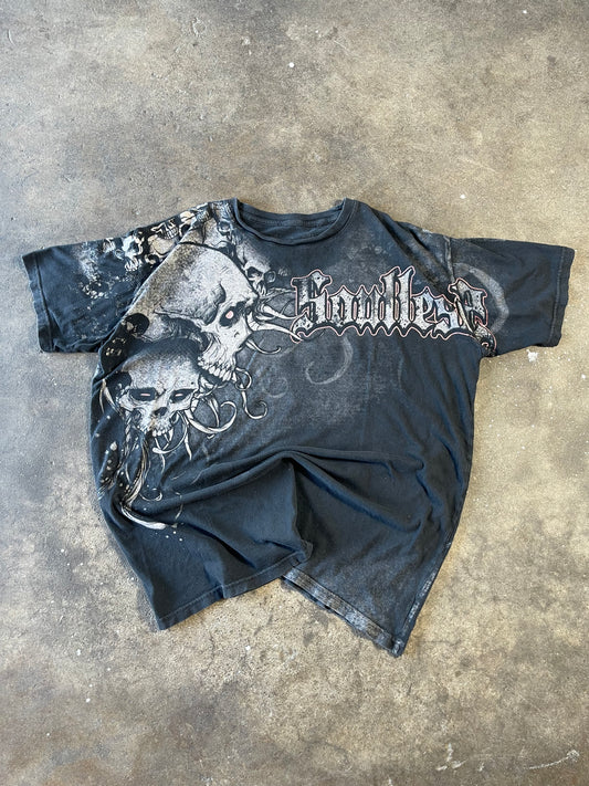 00’s Black Soulless Shirt XL