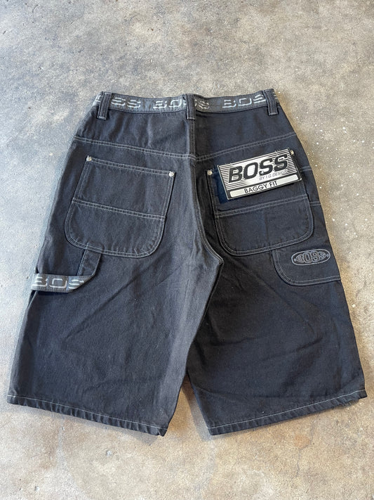 00’s Old Stock Black Boss Jorts 34