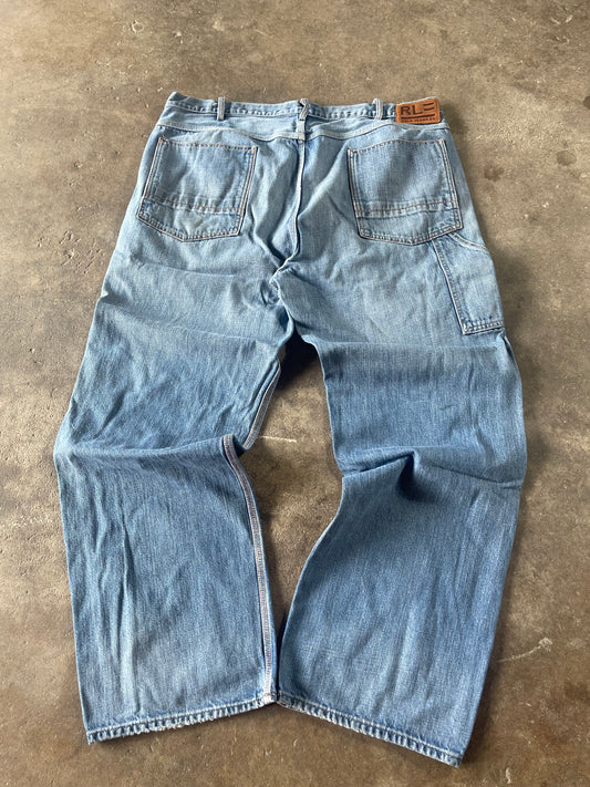 Baggy Denim Carpenter Polo Jeans 39x32