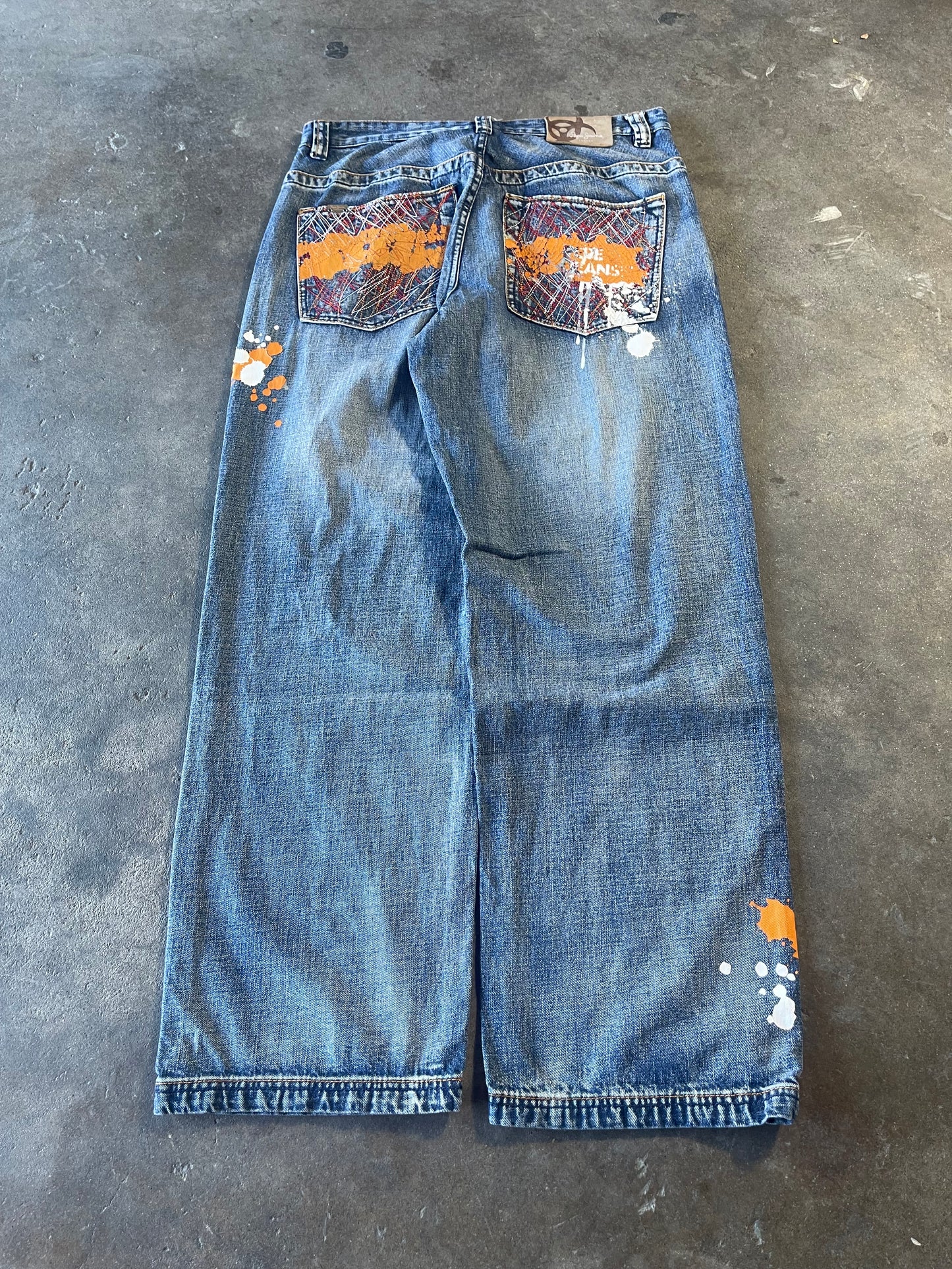 Baggy Splatter Pepe Jeans 36x32