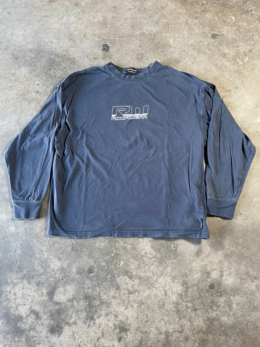 Y2K Dark Blue Rocawear Longsleeve Large