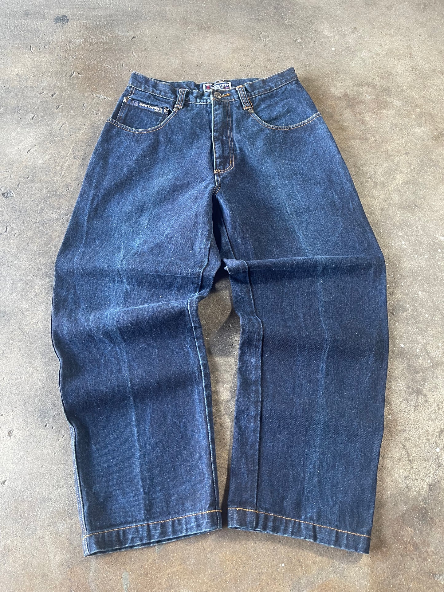 Wide Dark Southpole Jeans 32x30