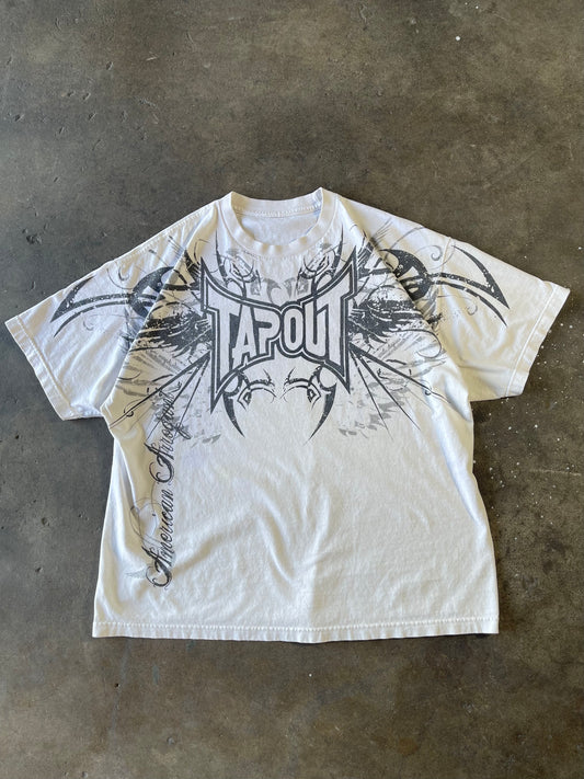 00’s White Tapout Baggy Fit Shirt XL