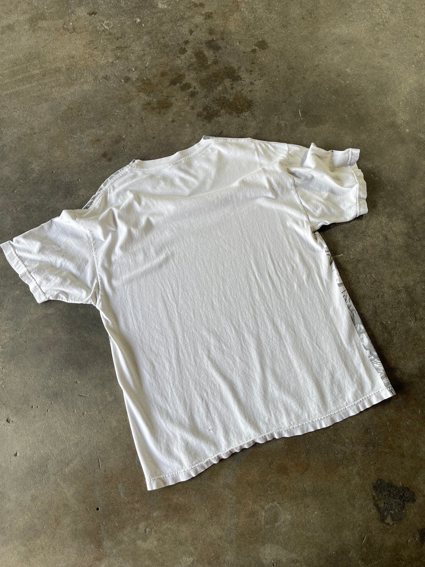 White AOP Shirt XL