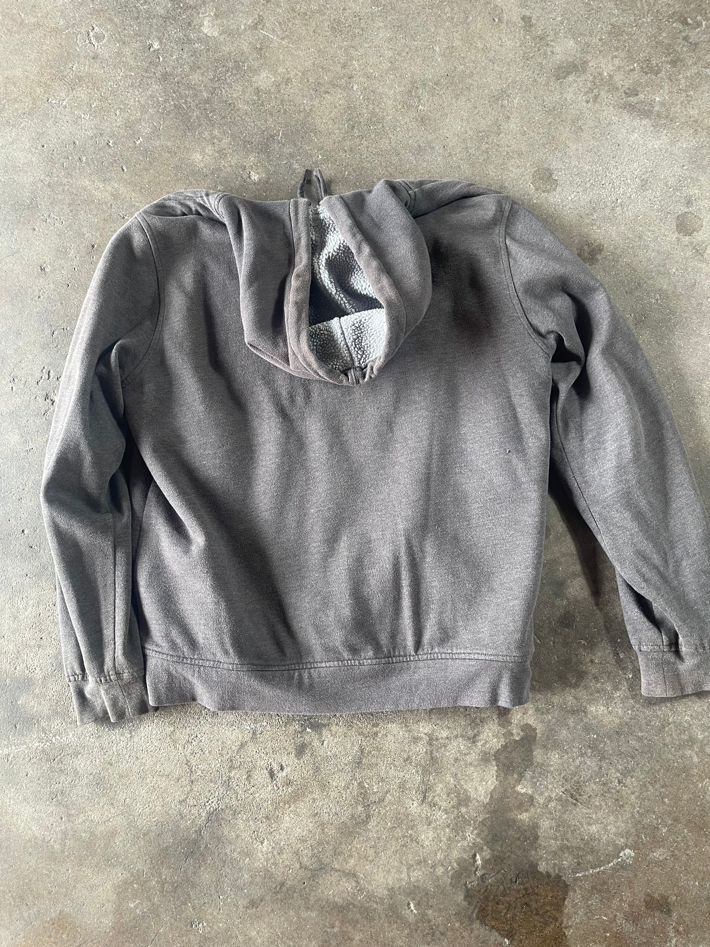 Gray Hurley Zip Up Large