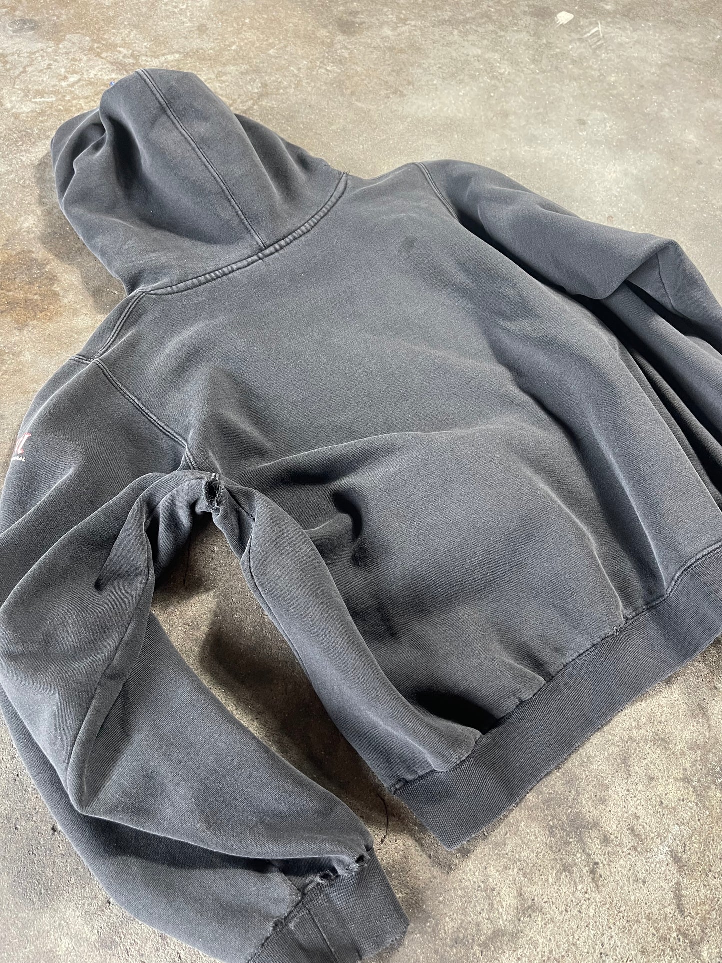 Black Fem Hurley Hoodie L