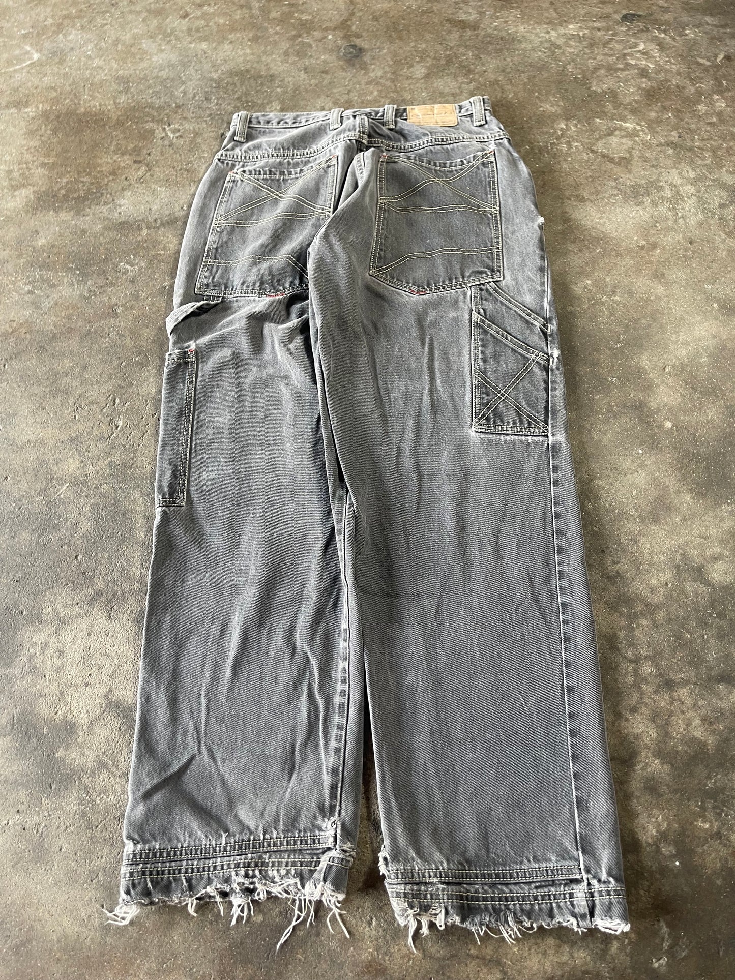 Gray Sideout Carpenter Jeans 32x32