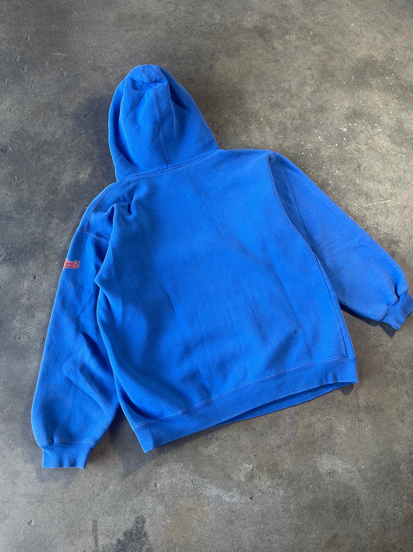 Vintage Lapis Blue World Industries Hoodie M