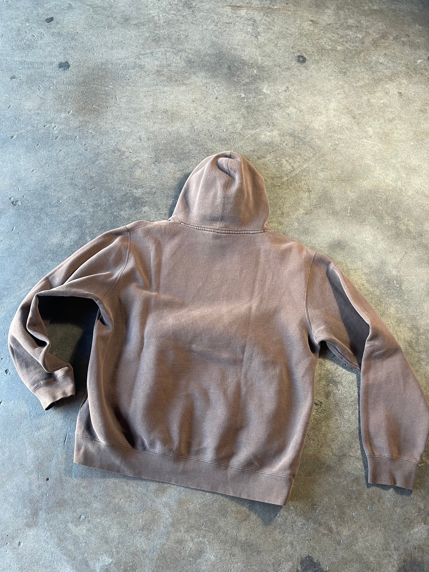 Vintage Brown DC Hoodie XL