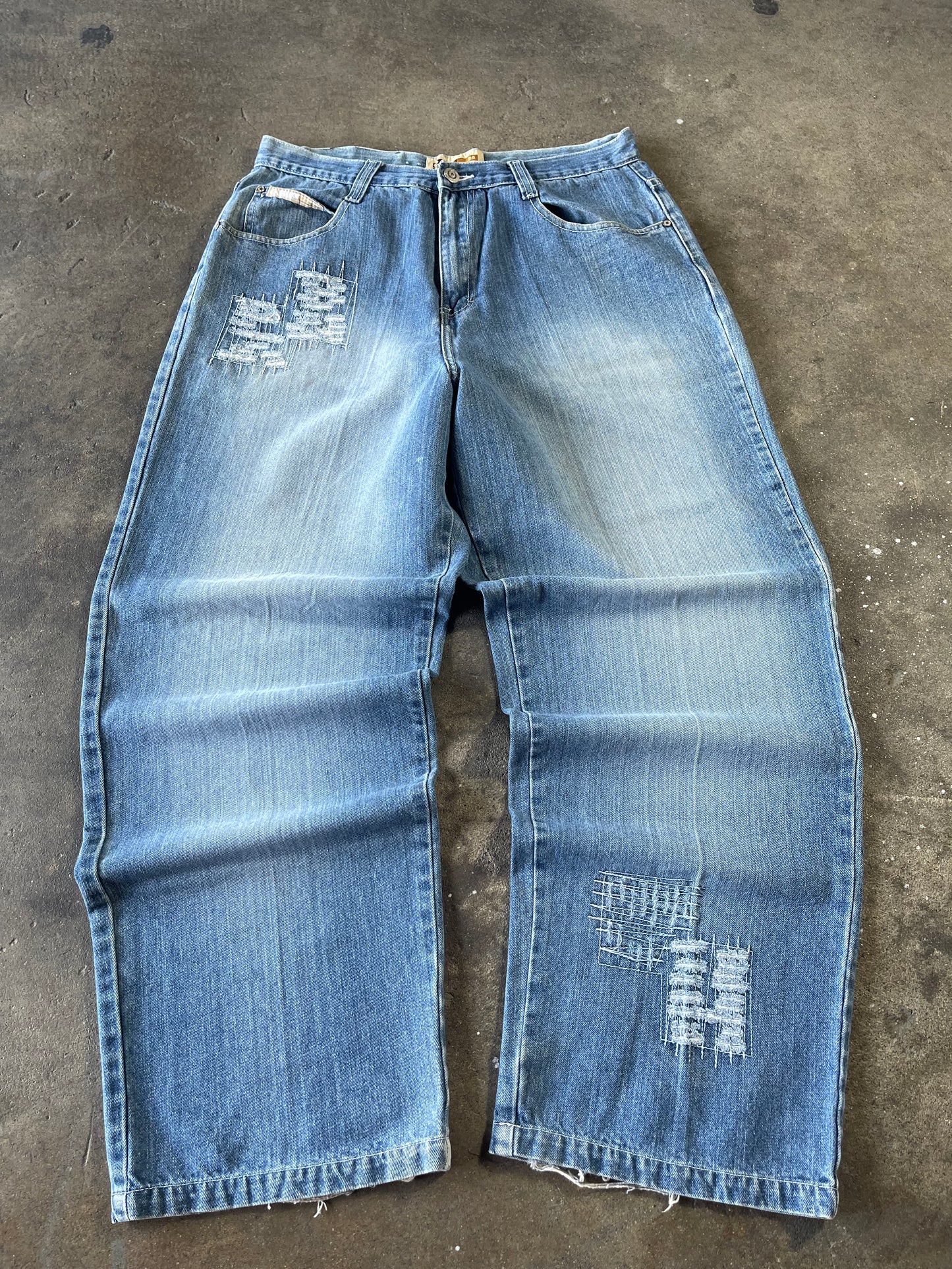 00’s Baggy Light Southpole Jeans 32x30