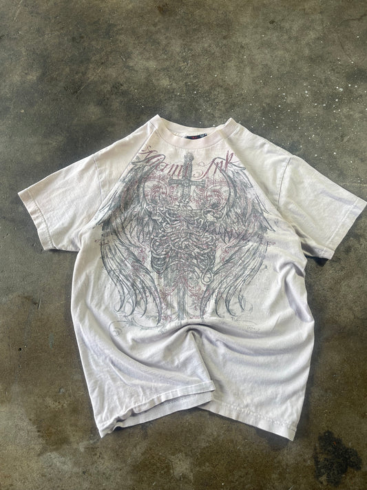 00’s White Miami Ink Shirt Large