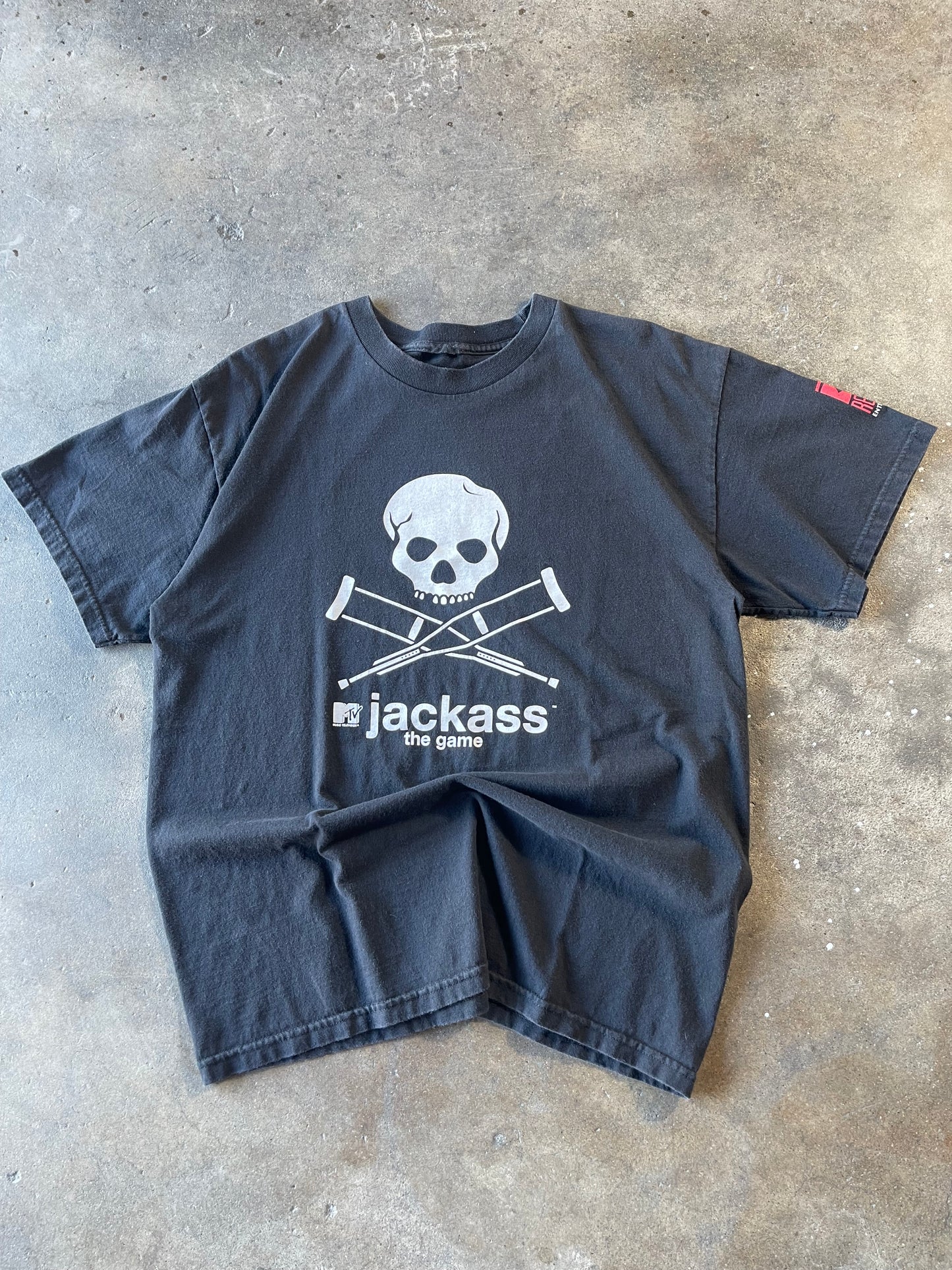 00’s Rare Jackass The Game Promo Shirt Large