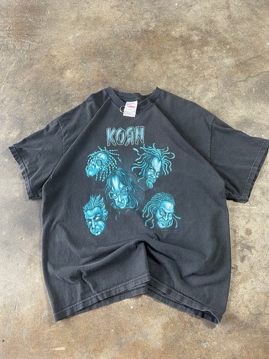 Vintage Black Korn Shirt XL