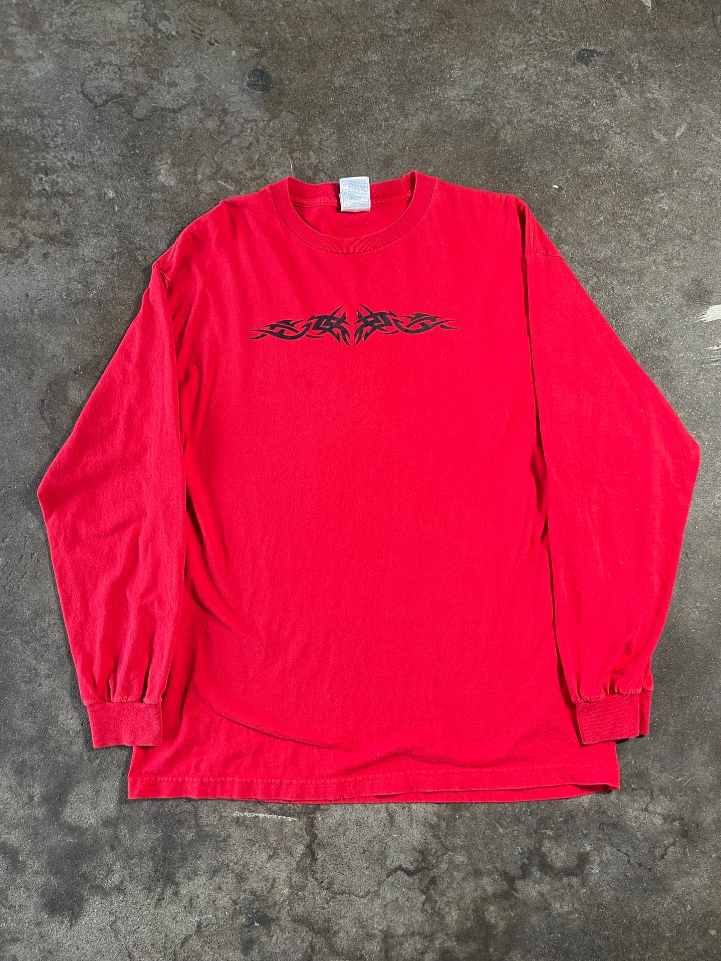 Cherry Red Tribal Longsleeve XL