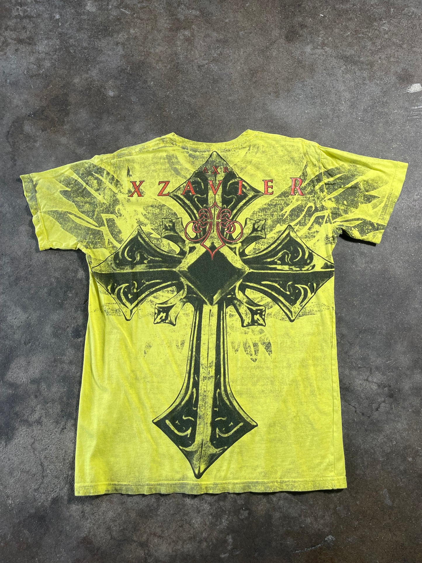 Yellow Xzavier Crossed Shirt Medium