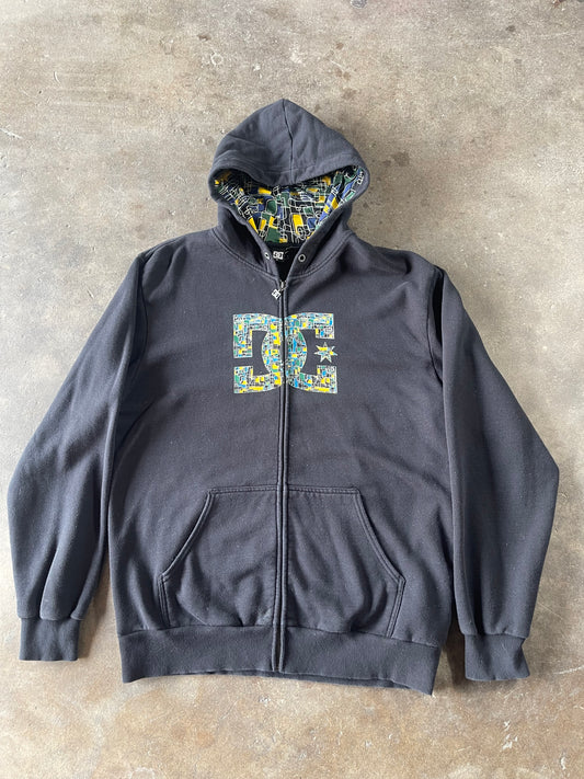 Black DC Cyber Zip Up XL