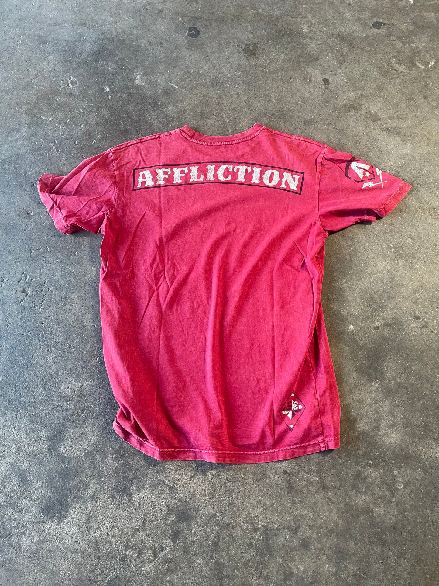 Red Affliction Shirt Medium