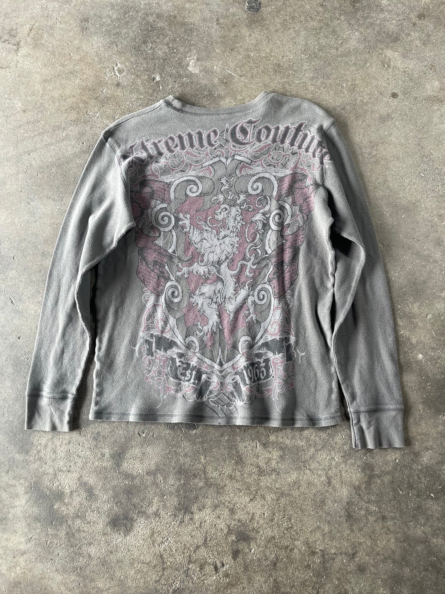 Xtreme Couture Gray Thermal Large