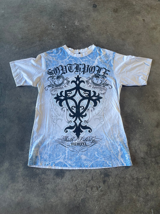 Blue Fade Out Southpole T Small