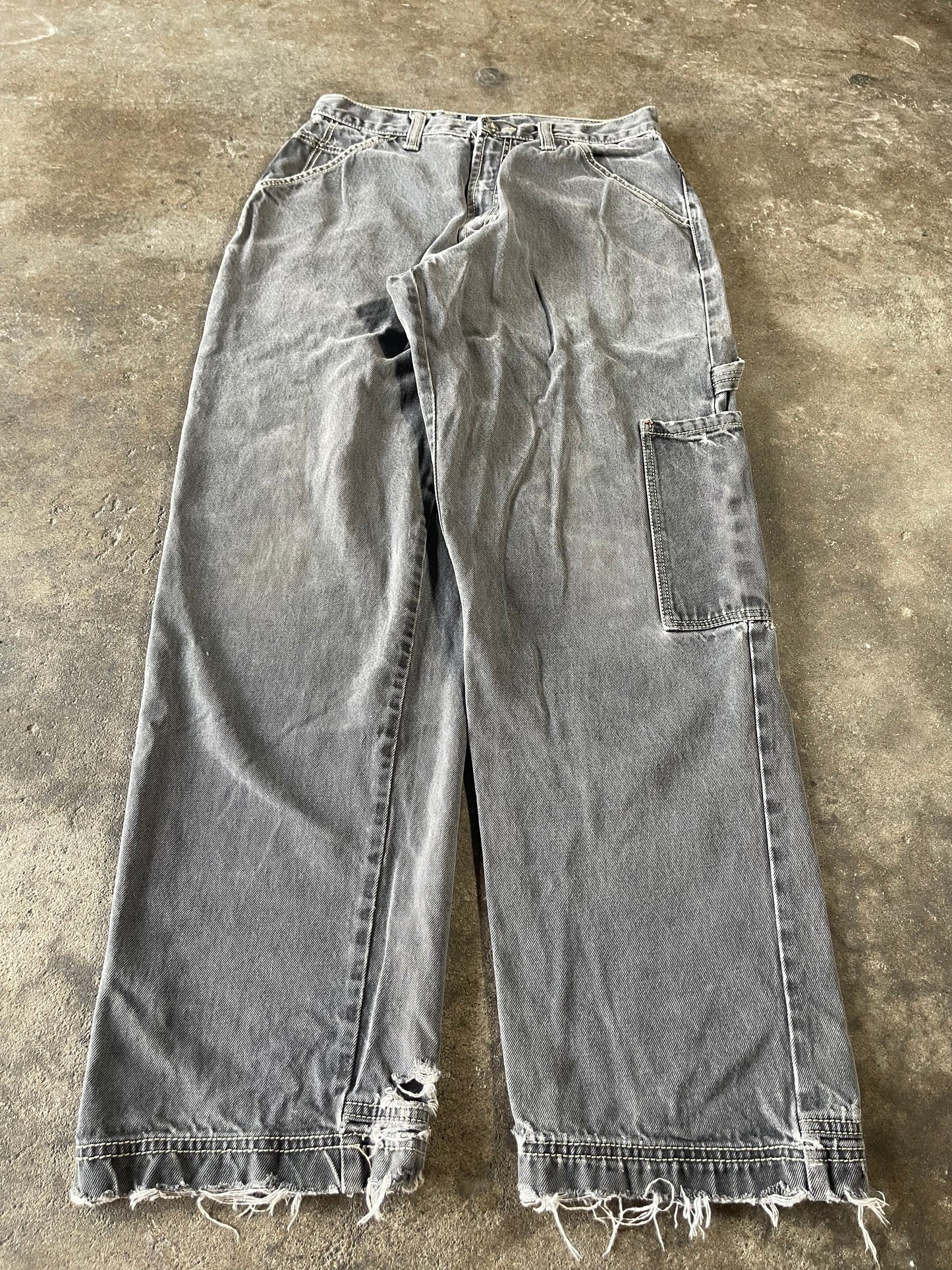 Gray Sideout Carpenter Jeans 32x32