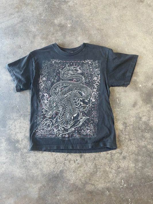 Black Dragons and Crosses Shirt Medium