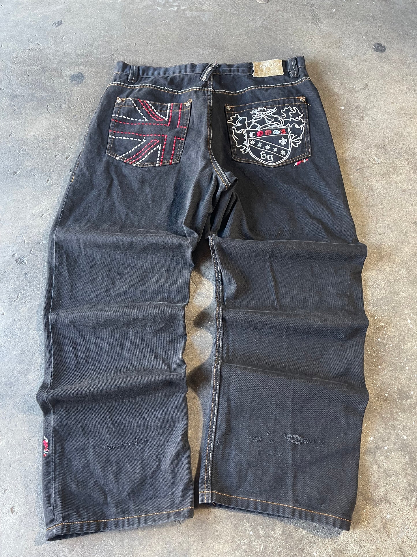 00’s Black Coogi Jeans 38x32