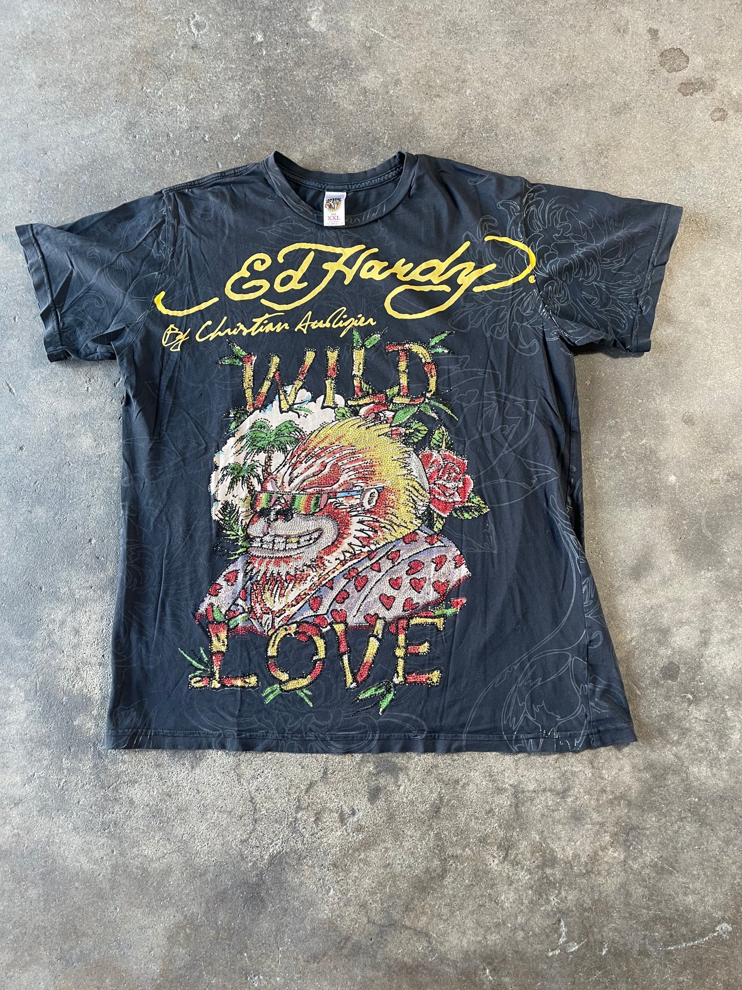 Ed Hardy Jeweled Shirt 2XL