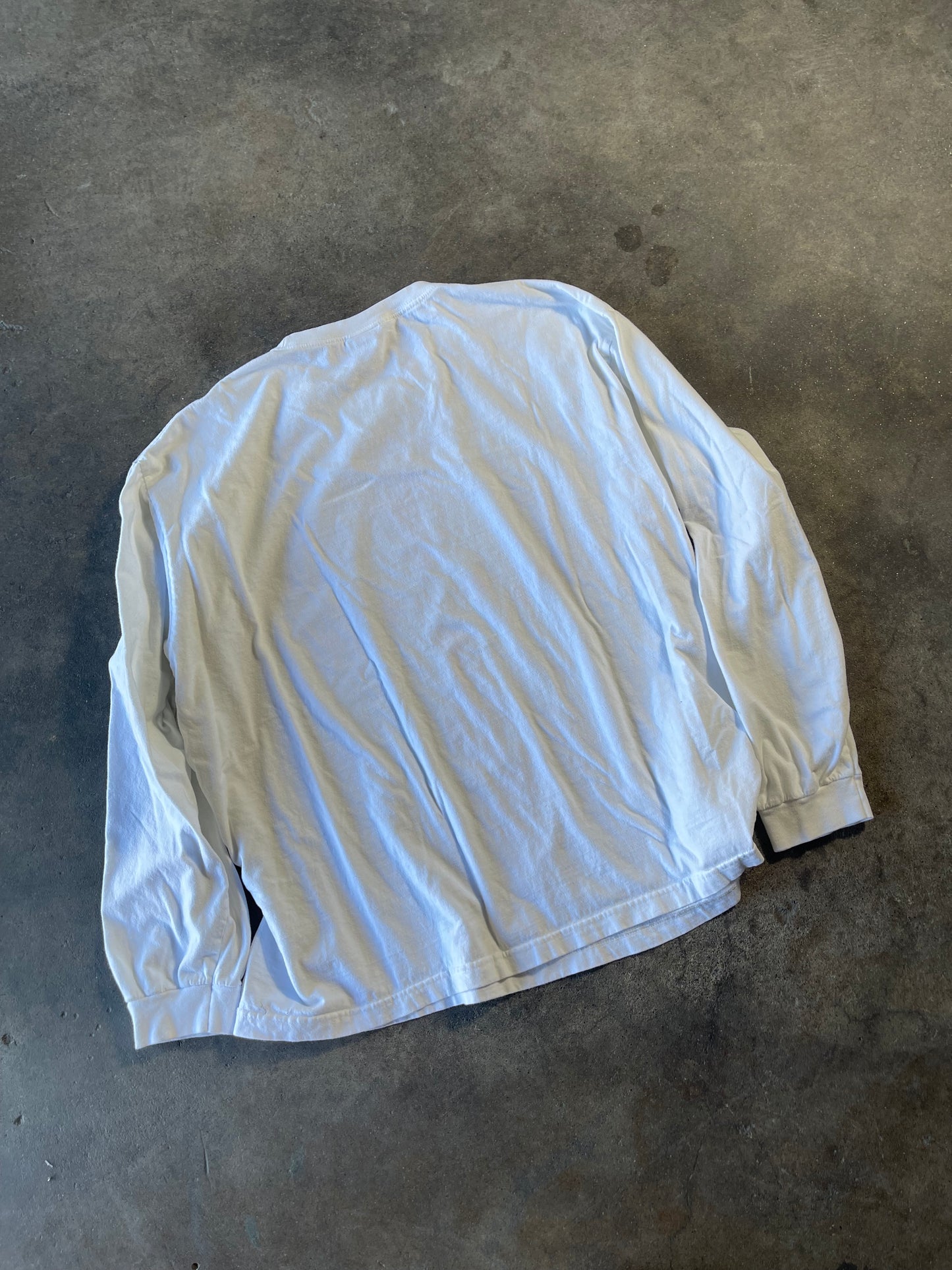 00’s White Hybrid Longsleeve 2XL