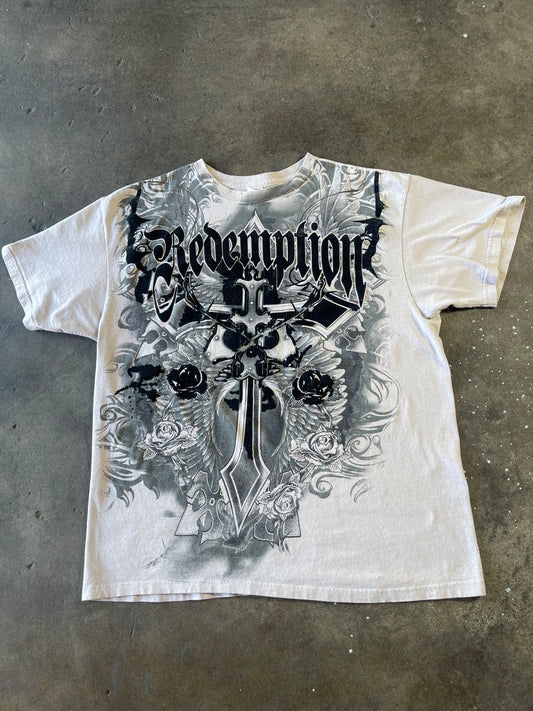 00’s White Redemption Shirt XL