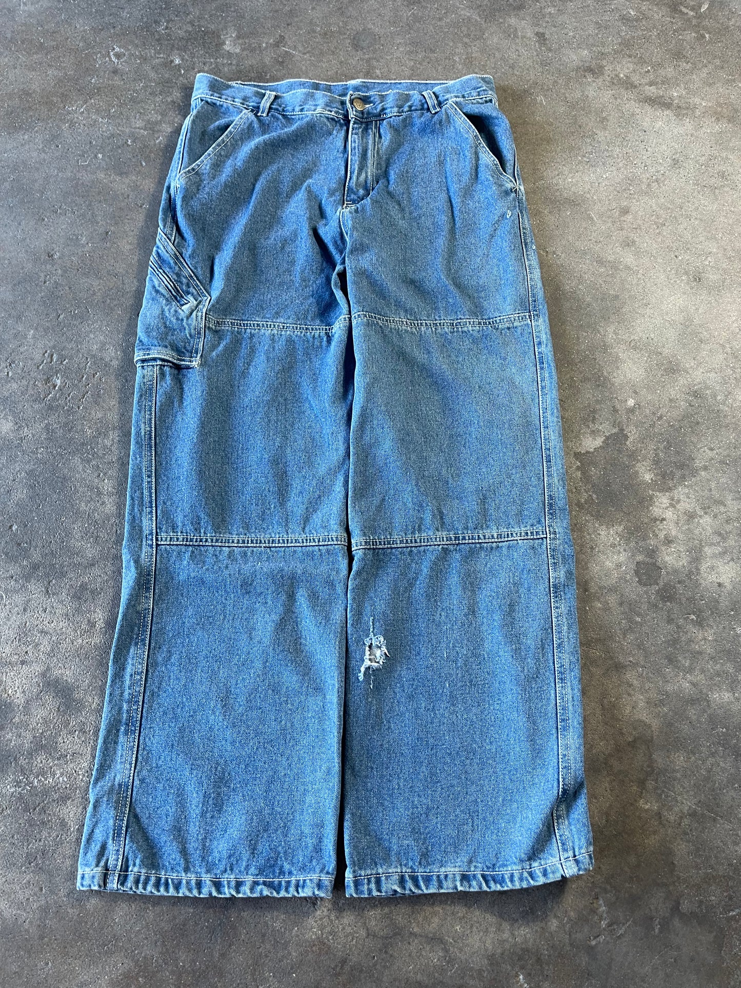 Baggy Double Knee Jeans 32x28