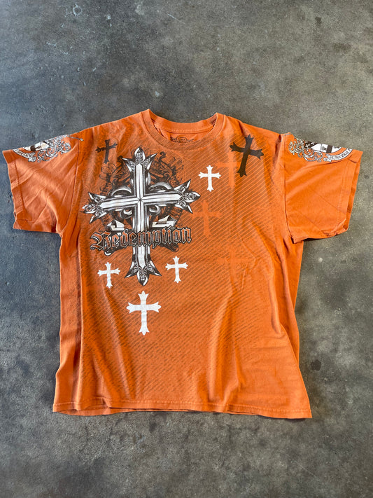 Orange MMA Elite Shirt Large