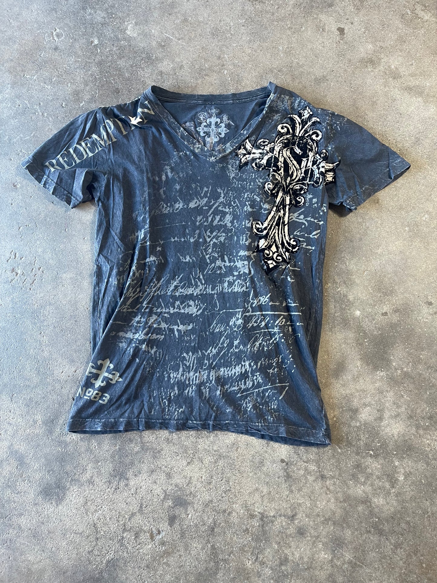 Raw State Shirt Large