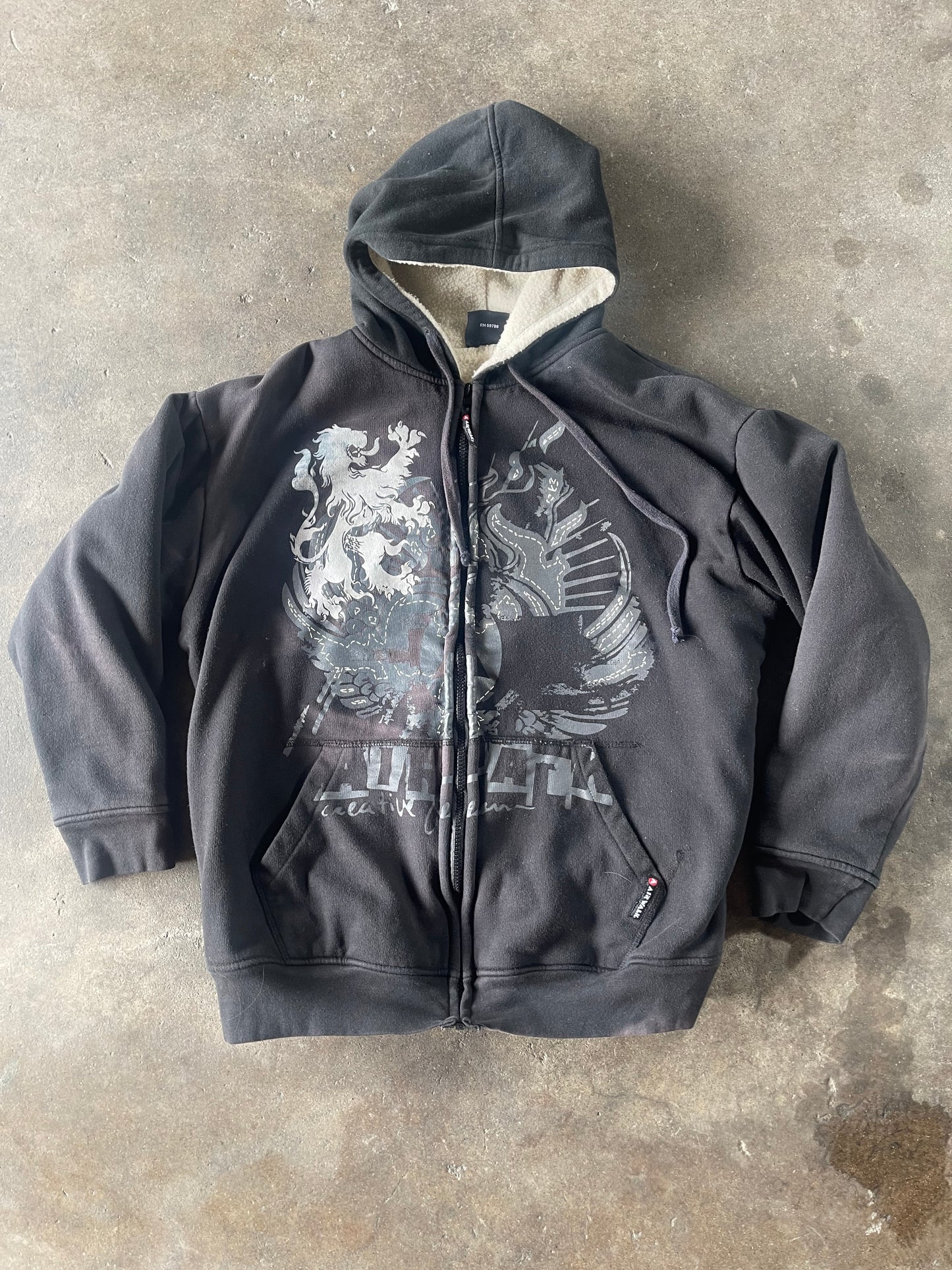 Black Airwalk Zip Up XL