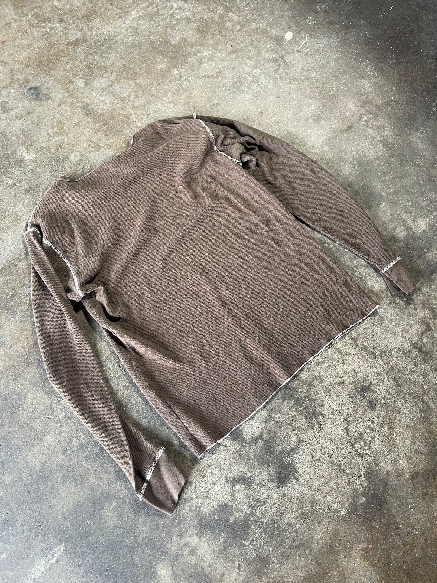 Brown Script Thermal XL