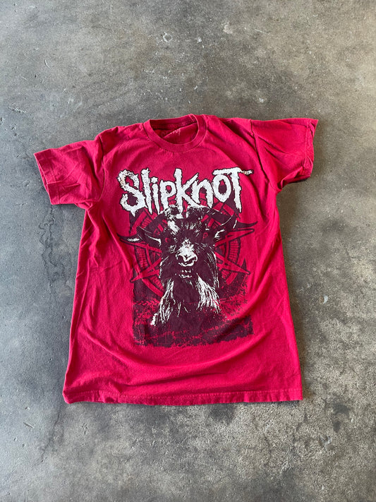 Red Slipknot Goated T Medium