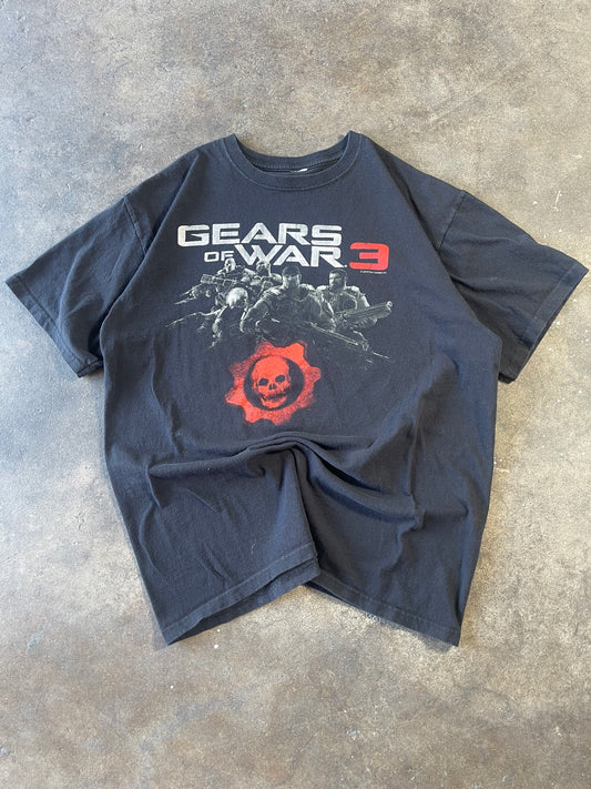 00’s Black Gear of War 3 Shirt Large