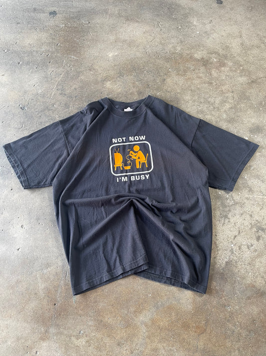 Vintage “I’m Busy” Shirt XL