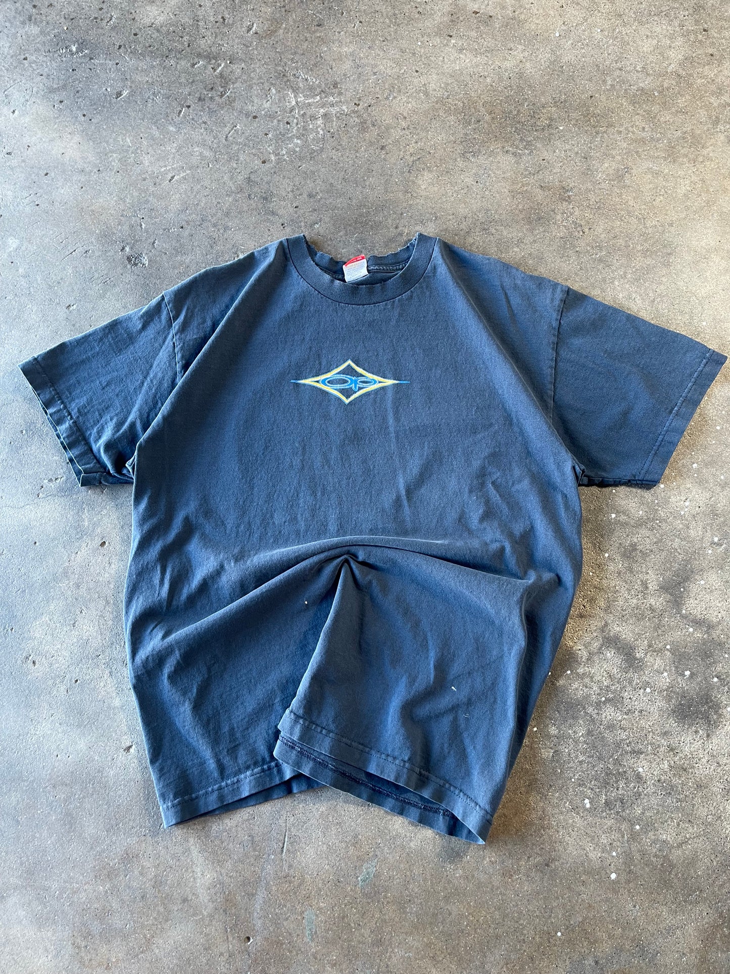 Vintage Navy oP Shirt Medium