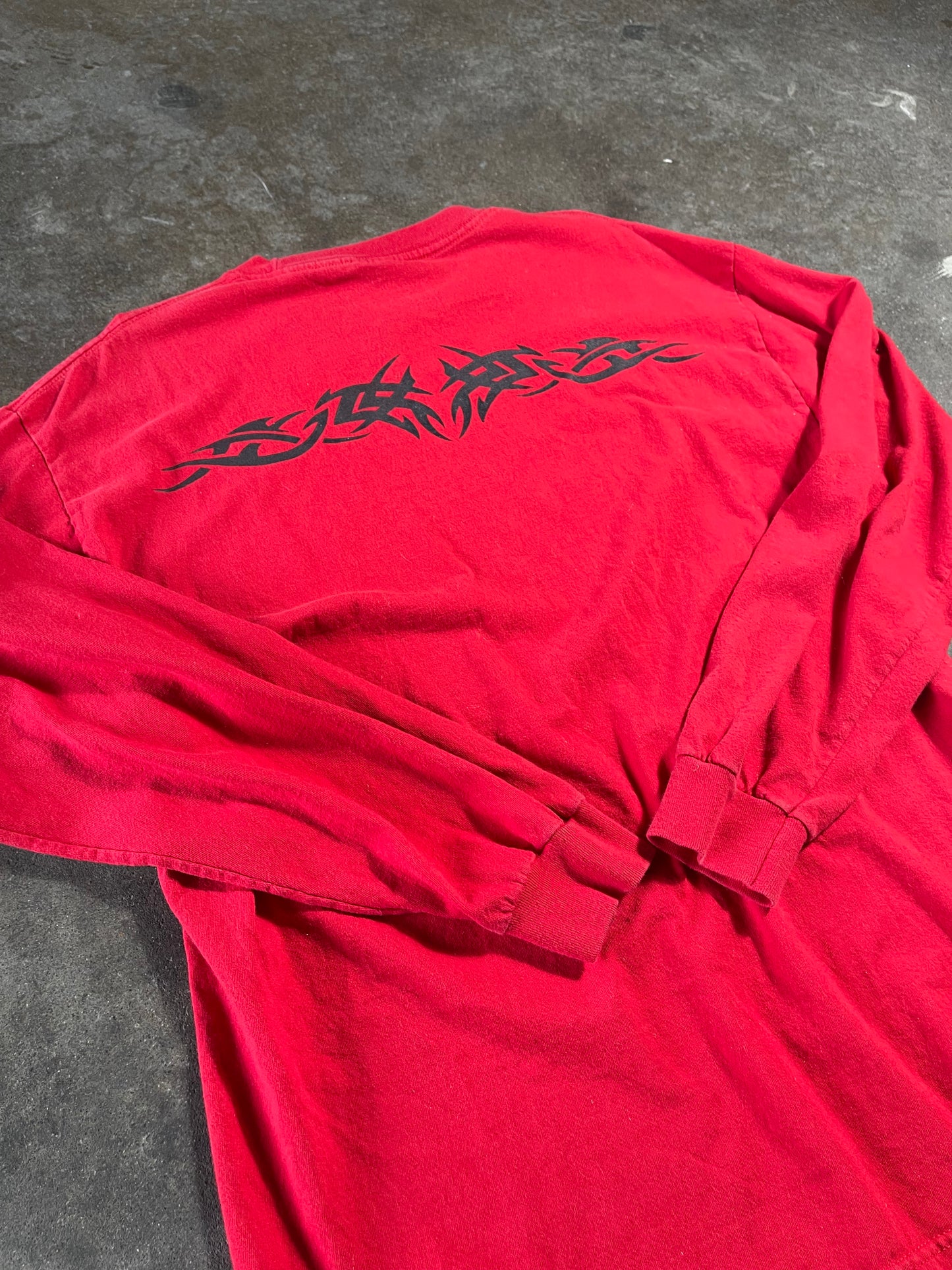 Cherry Red Tribal Longsleeve XL